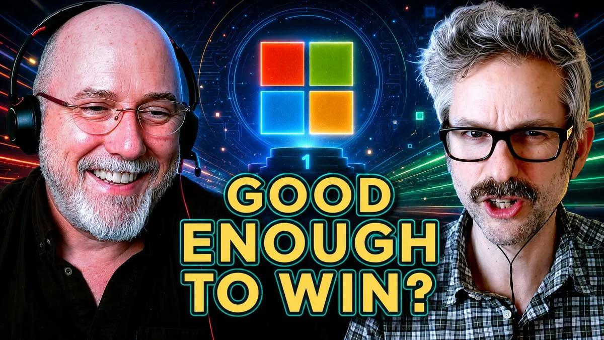 Thumbnail for Microsoft's AI Comeback, OpenAI Sites Side Quest, and Hollywood vs AI